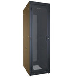 Hammond Manufacturing C4RR247336SBK1 | 42U C4RR Server Cabinet Assembly, 24"W x 36"D