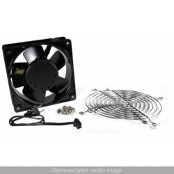 Hammond Manufacturing DNFK1AC120 | Single Fan Kit with 2 Grilles and Cord, 120V