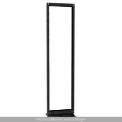Hammond Manufacturing DNRR77HDKB | 44U 19" Rack Mount, 83.13" Overall Height, Knockdown