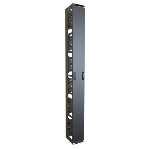 Hammond Manufacturing FRCM44U88 | 44U 8"W x 8"D Finger Cable Manager