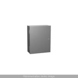 Hammond Manufacturing N1A24247 | NEMA 1 Enclosure with Panel, 24" x 24" x 7", Steel/Gray
