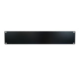 Hammond Manufacturing PBPA19003BK2 | 2U Flat Aluminum Rack Panel