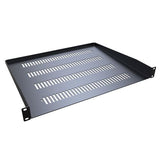 Hammond Manufacturing RASV190115BK1 | 1U Vented Rack Shelf, 15" Depth