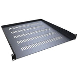 Hammond Manufacturing RASV190120BK1 | 1U 20"D Vented Rack Shelf