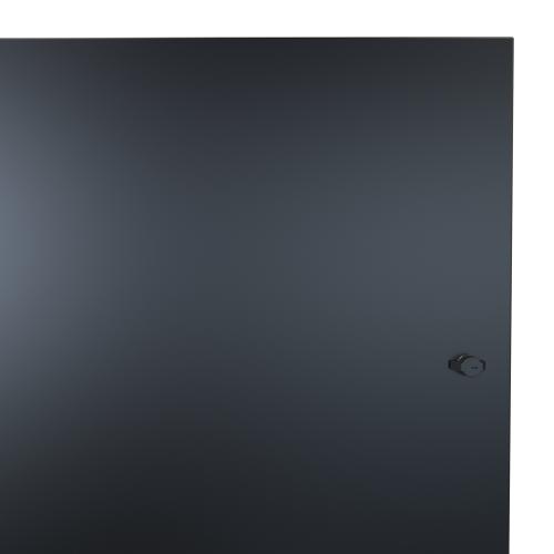Hammond Manufacturing RCSC19042SDBK1 | 24U Solid Door with Lock