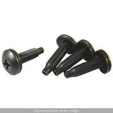 Hammond Manufacturing SCREW1032-100 | 10-32 Rack Screws with Nylon Washers, Pack of 100