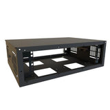 Hammond Manufacturing SDC243U17BK | 3U Multi-Use Cabinet, 24"W x 17.5"D