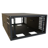 Hammond Manufacturing SDC246U36BK | 6U Multi-Use Cabinet, 24"W x 36"D