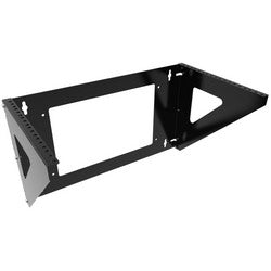 Hammond Manufacturing VPB196UBK | 6U Heavy Duty Vertical Wall Bracket, 11.19" Depth