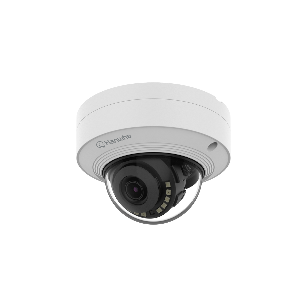 Hanwha QNV-C8011R | 5MP AI IR Mini Vandal Dome Camera with Fixed Lens