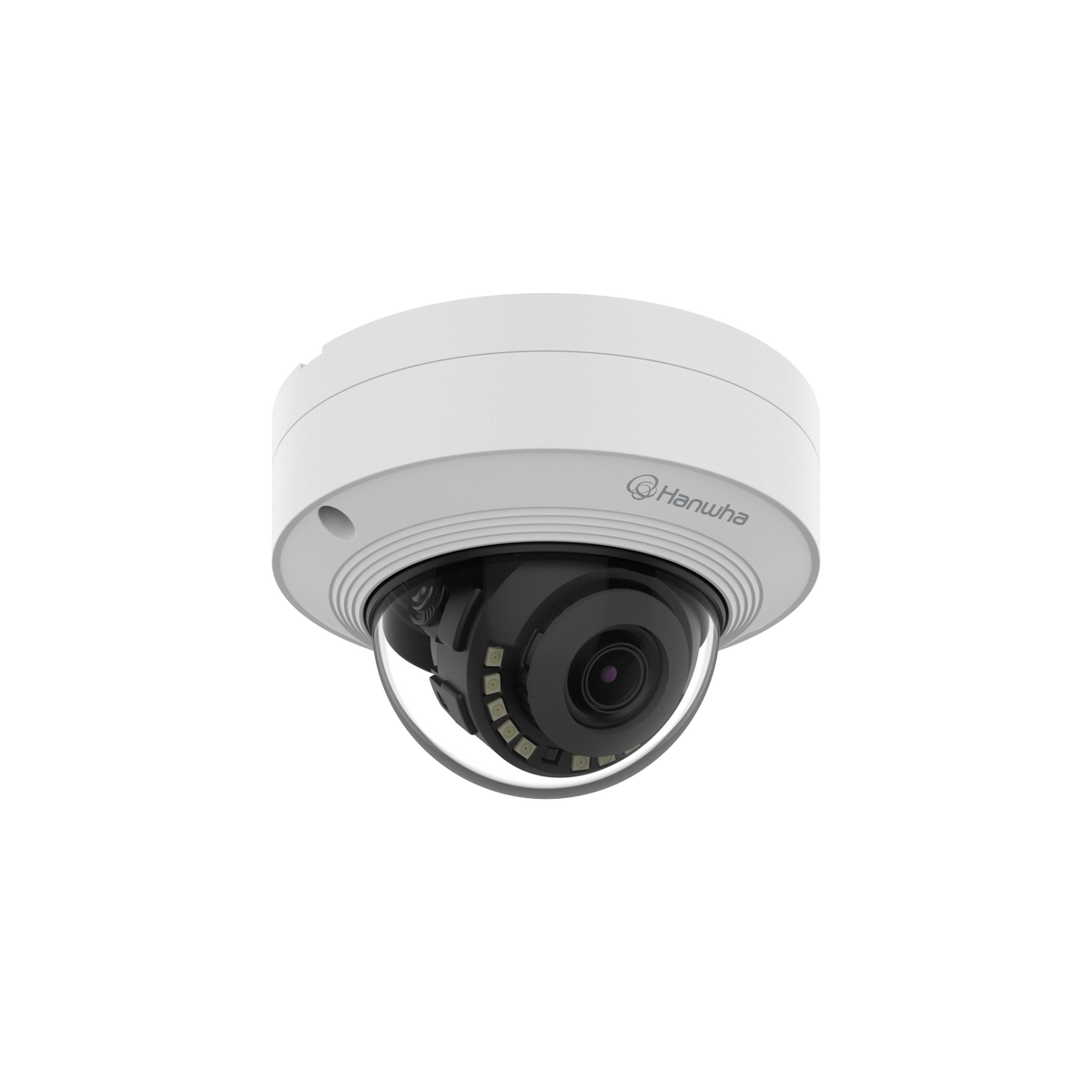Hanwha QNV-C8011R | 5MP AI IR Mini Vandal Dome Camera with Fixed Lens