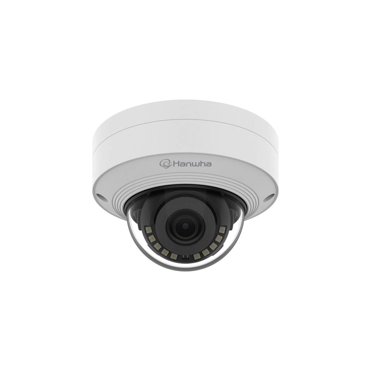 Hanwha QNV-C8011R | 5MP AI IR Mini Vandal Dome Camera with Fixed Lens