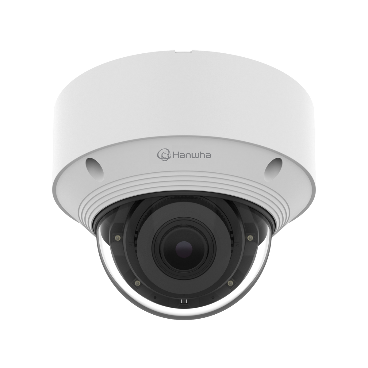 Hanwha QNV-C9083R | 4K AI IR Vandal Dome Camera with Varifocal lens