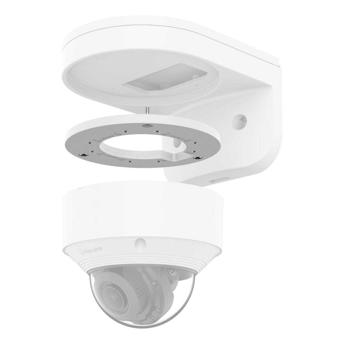 Hanwha SBD-137WMA | Wall Adapter Plate