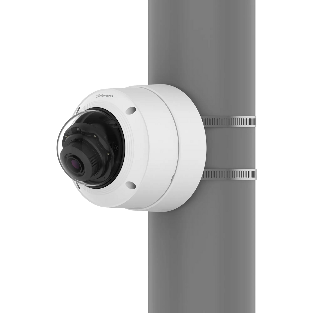Hanwha SBD-140PMW | Pole Mount Base (White)