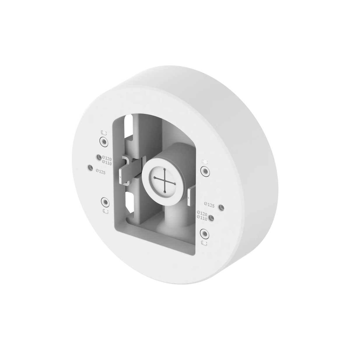 Hanwha SBD-140PMW | Pole Mount Base (White)