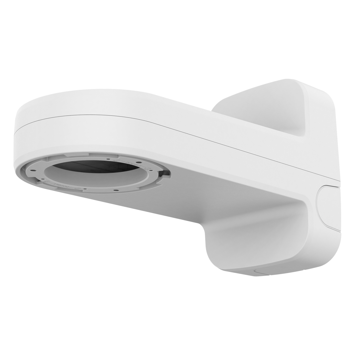 Hanwha Tec SBP-250WMW | Wall and Pole-Mount, Aluminum/Polycarbonate, RAL 9003 Signal White