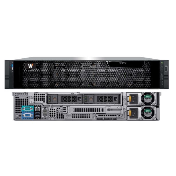 Hanwha Tec WRRPS202S1108TB | Wisenet Wave Optimized 2U Rack Server, 108TB