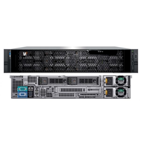 Hanwha Tec WRRPS202S1208TB | Wisenet Wave Optimized 2U Rack Server, 208TB