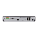Hanwha Tec XRN-420S-4TB | | 4K NVR Intel Based 4TB Raw, 4Ch with 4 PoE/PoE+ Ports