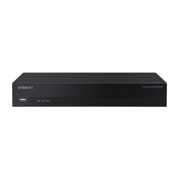 Hanwha Tec XRN-420S-4TB | | 4K NVR Intel Based 4TB Raw, 4Ch with 4 PoE/PoE+ Ports