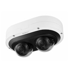 Hanwha Techwin PNM-C7083RVD | 2MP X 2 AI IR Outdoor Dome Camera