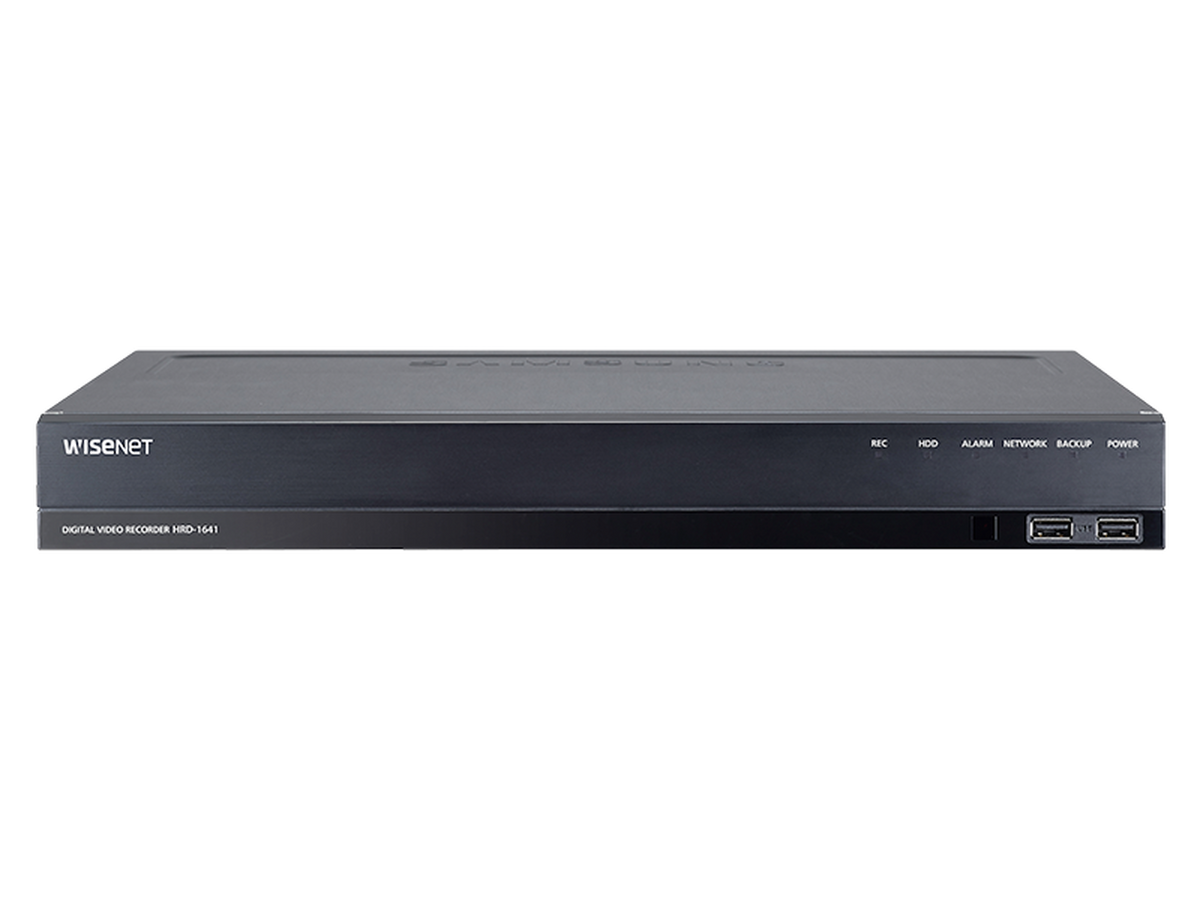Hanwha Techwin HRD-1641-12TB | 16CH 4MP Analog HD Digital Video Recorder