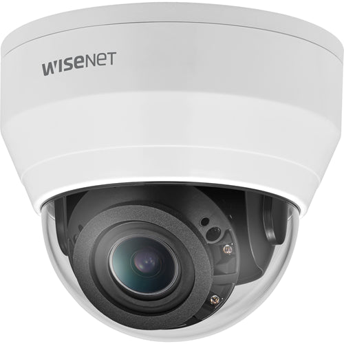 Hanwha Techwin QND-8080R | 5 MP Network IR Dome Camera with Motorized Varifocal Lens