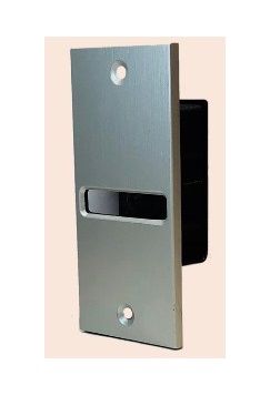 Hanwha Tec SHD-46VDE Flush Door Jamb Lens Housing (silver)