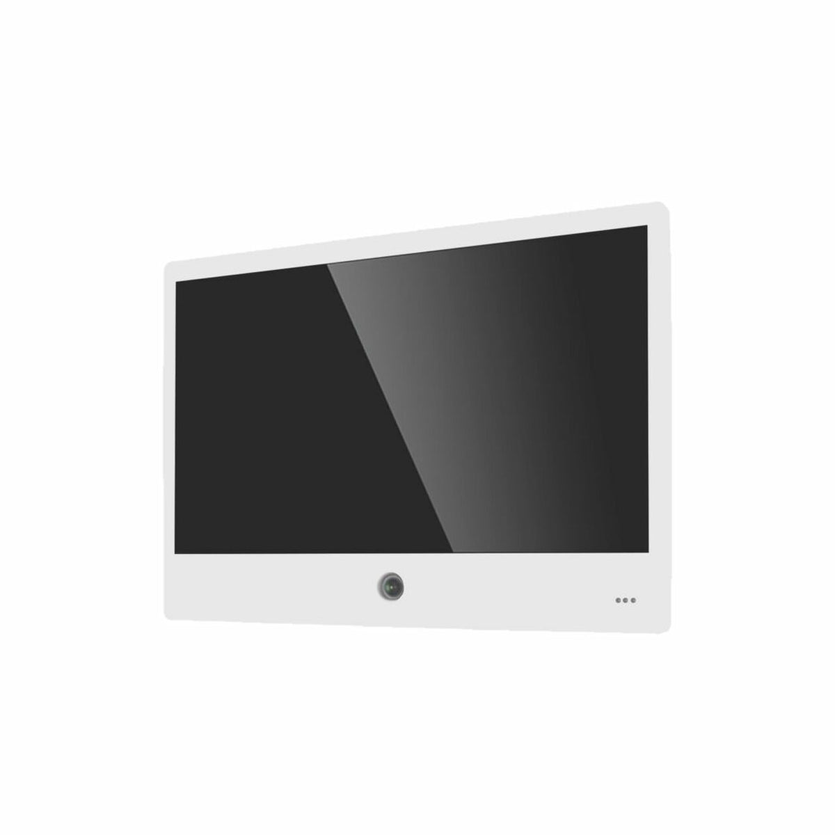 Hanwha Techwin SMT-2152PVM | 21.5 Inch Public View Monitor White With 2 Megapixel Camera