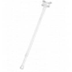 Hanwha Techwin SBP-302CMASW | Telescopic Pendant Mount With Swivel Adaptor White