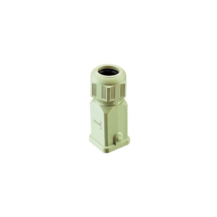 Harting 19200030410 | Han 3A TE Hood, Plastic, 9–17mm Cord Grip