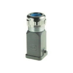 Harting 19200031425 | Han A Hoods: Han 3A Hood Top Entry M25 LC with Gasket