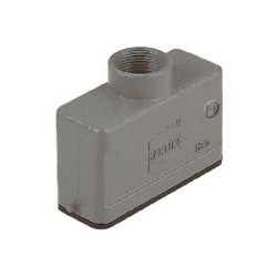 Harting 19200161440 | Han A Hoods: Han A Hood Top Entry LC 2 Pegs M20
