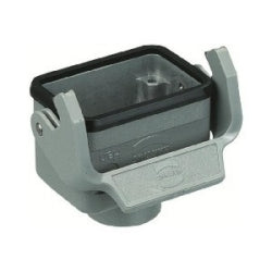 Harting 19300061750 | Han B Housings: Han B Hood Coupler LC 1 Lever M20