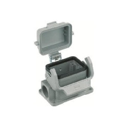 Harting 19300062255 | Han B Housings: Han 6B Base Surface 1 lever M20