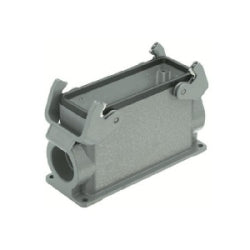 Harting 19300240232 | Han B Housings: Han B Base Surface HC 2 Levers 1 x M32
