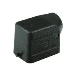 Harting 19370061540 | Han M Hoods: Han M Hood Side Entry LC 2 Pegs M20