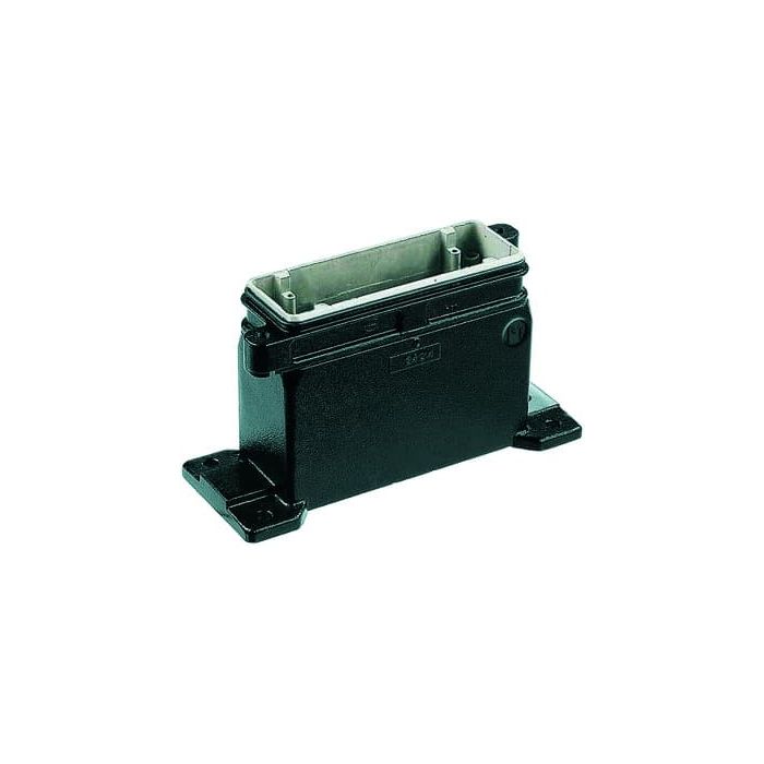 Harting 19400101263 | Han HPR Housings: 10HPR Base Panel, 1x M40 Screw Lock