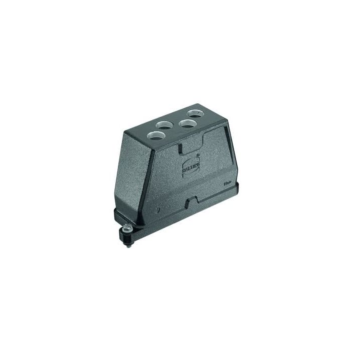 Harting 19400240473 | Han HPR Hoods: 24HPR Hood, Top Entry, 4xM20 Screw Lock