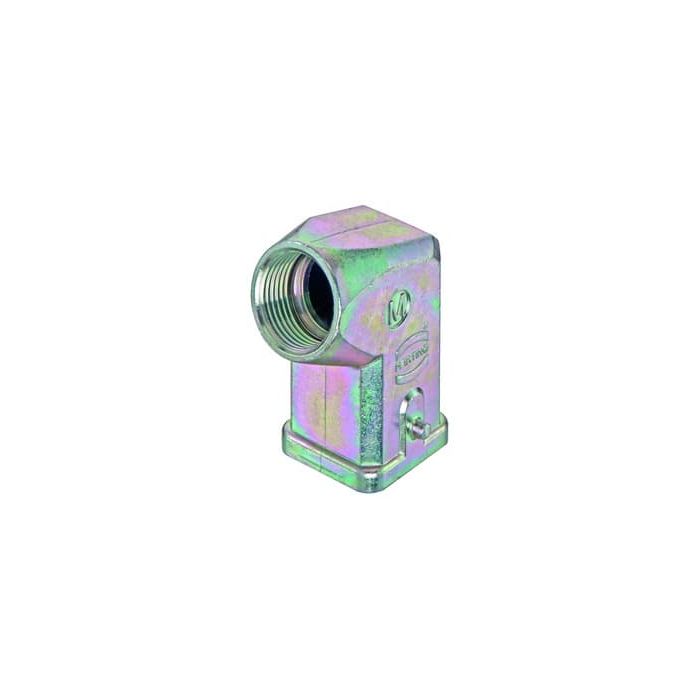 Harting 19620031640 | Housing Han 3EMC-Hood, Angled Entry, 2 Pegs, M20