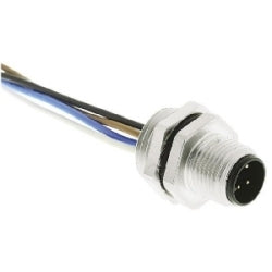 Harting 21033111402 | PCB Receptacles M8/M12: Panel Feed Through M12 Acod.male 4 pins