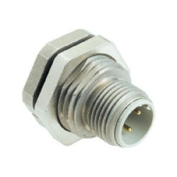Harting 21033711400 | PCB Receptacles M8/M12: Panel Feed Through M12-M D-kod.4pol.M16