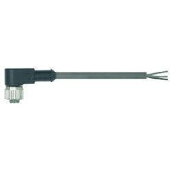 Harting 21035157402 | Data Cords M12: M12 female angled 4pol. with LED 3, 0m