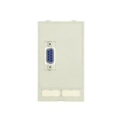 Harting 39500030024 | Han Port: Data module (1x SUB-D9, F-F)
