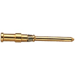 Harting 9152006122 | Han D Male Contact, AWG 18 (1 mm²), Gold, High Mating Cycle