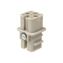 Harting 9210073131 | Han D Female Insert: Han D 7 Position F Insert Crimp