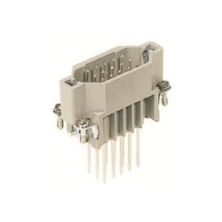 Harting 9210152601 | Han D Male Insert wire wrap: Han D 15 Position M Insert Wire Wrap