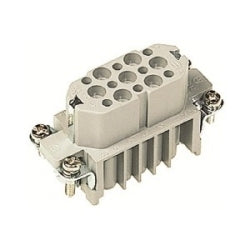 Harting 9210153106 | Han D Female Insert: Han D 15 Position F Insert Crimp Special Typ