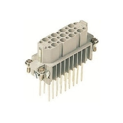 Harting 9210252701 | Han D Female Insert wire wrap: Han D 25 Position F Insert Wire Wrap